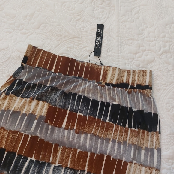 ▪︎ Striped bohemian lightweight skirt▪︎ - Picture 3 of 3